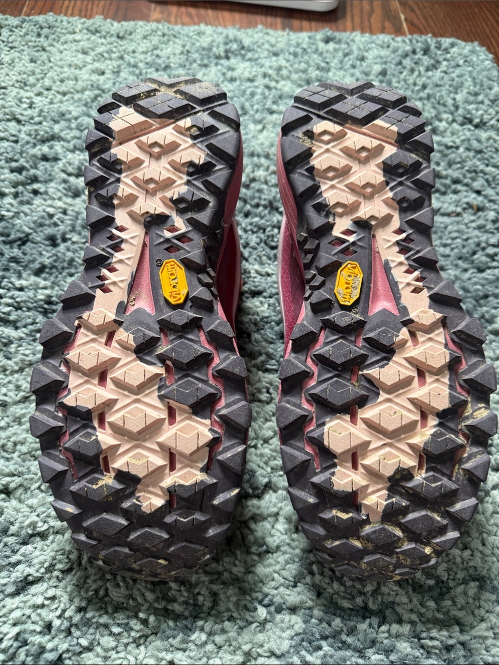 Vans CROSSPATH XC Rose and Burgundy Trail Sneakers - Picture 3 of 6